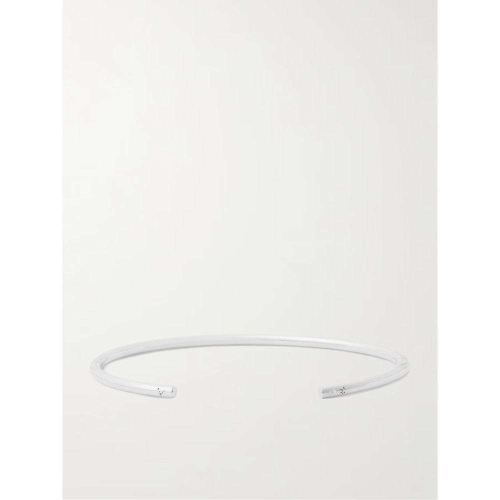 LE GRAMME Le 7 Polished Sterling Silver Cuff size MEDIUM